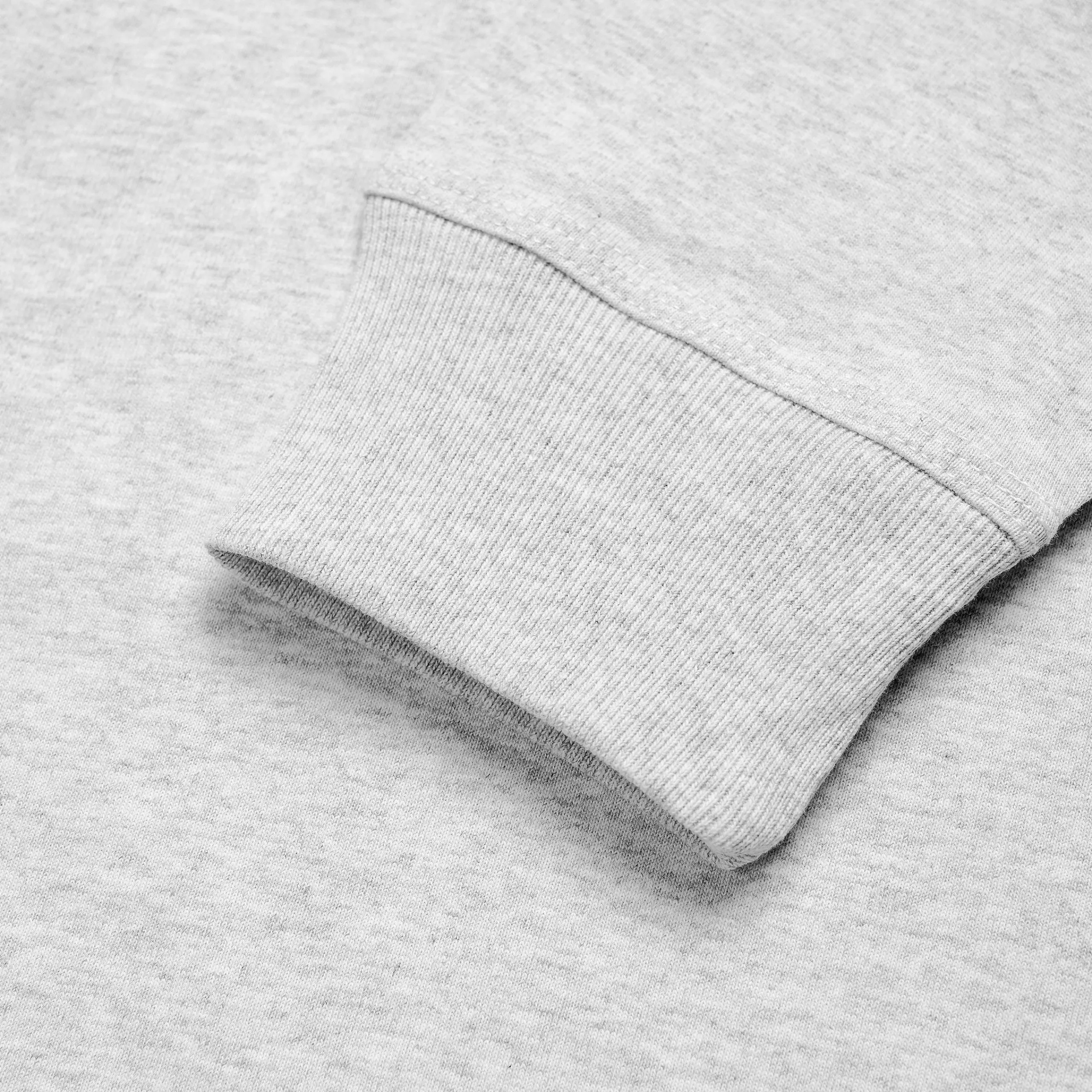 T-Shirts & Polos>Carhartt WIP L/S American Script T-Shirt Ash Heather