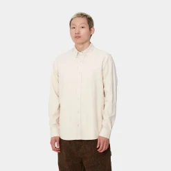 Hemden>Carhartt WIP L/S Bolton Shirt Moonbeam