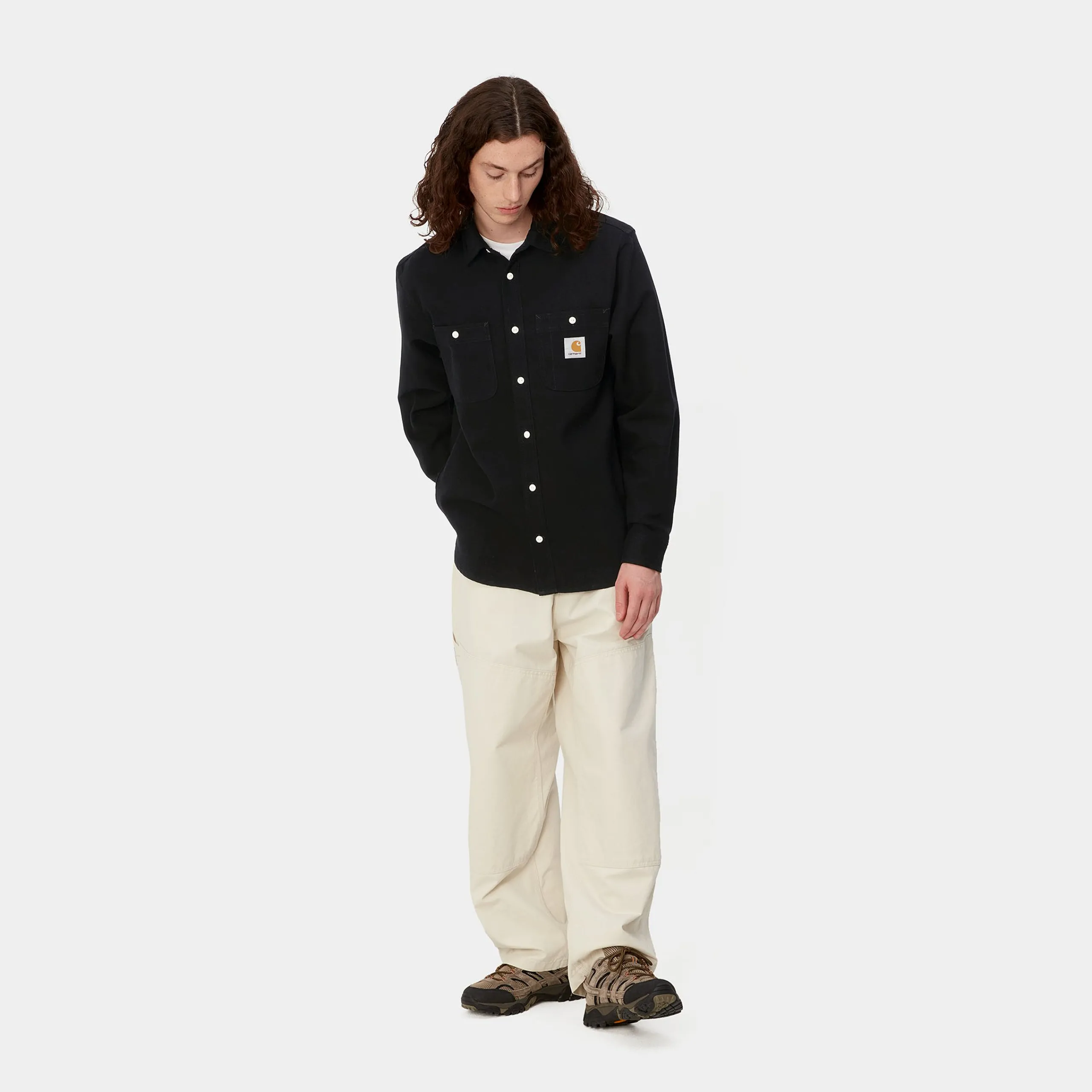Hemden>Carhartt WIP L/S Clink Shirt Black