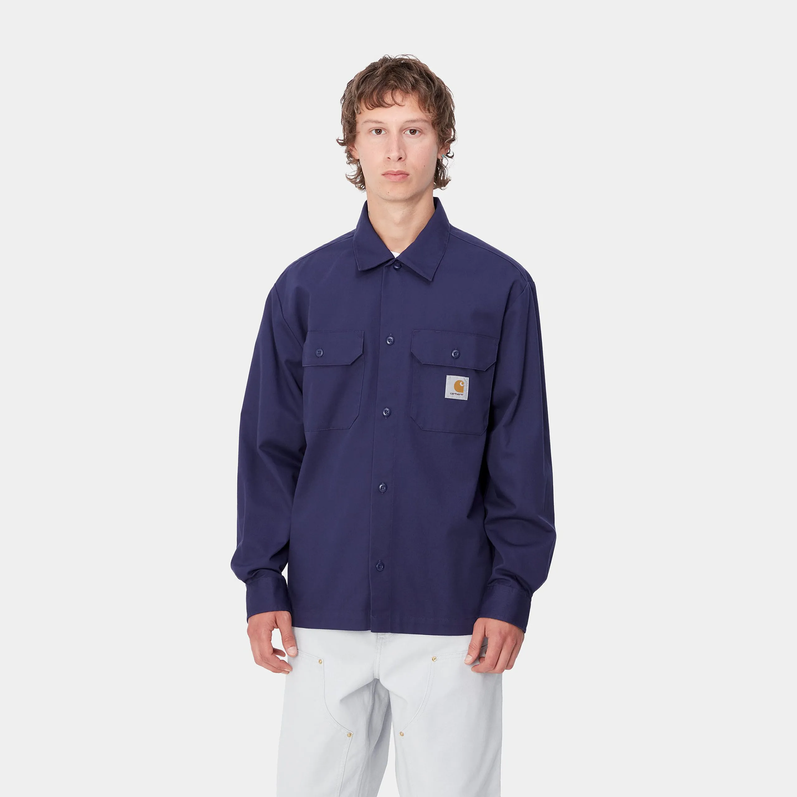 Hemden>Carhartt WIP L/S Craft Shirt Aura