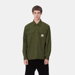 Hemden>Carhartt WIP L/S Craft Shirt Office Green