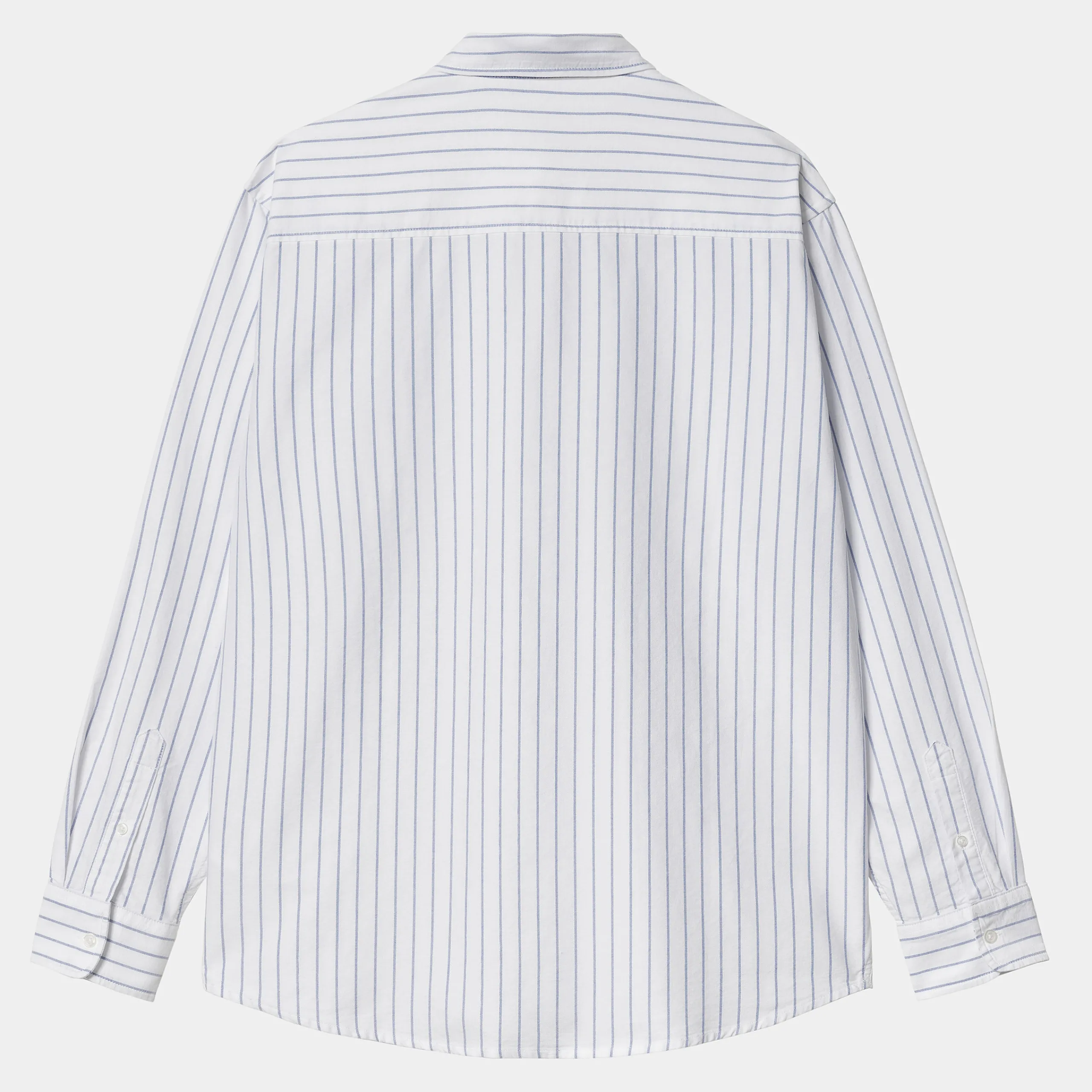 Hemden>Carhartt WIP L/S Dowlen Shirt Dowlen Stripe, White / White