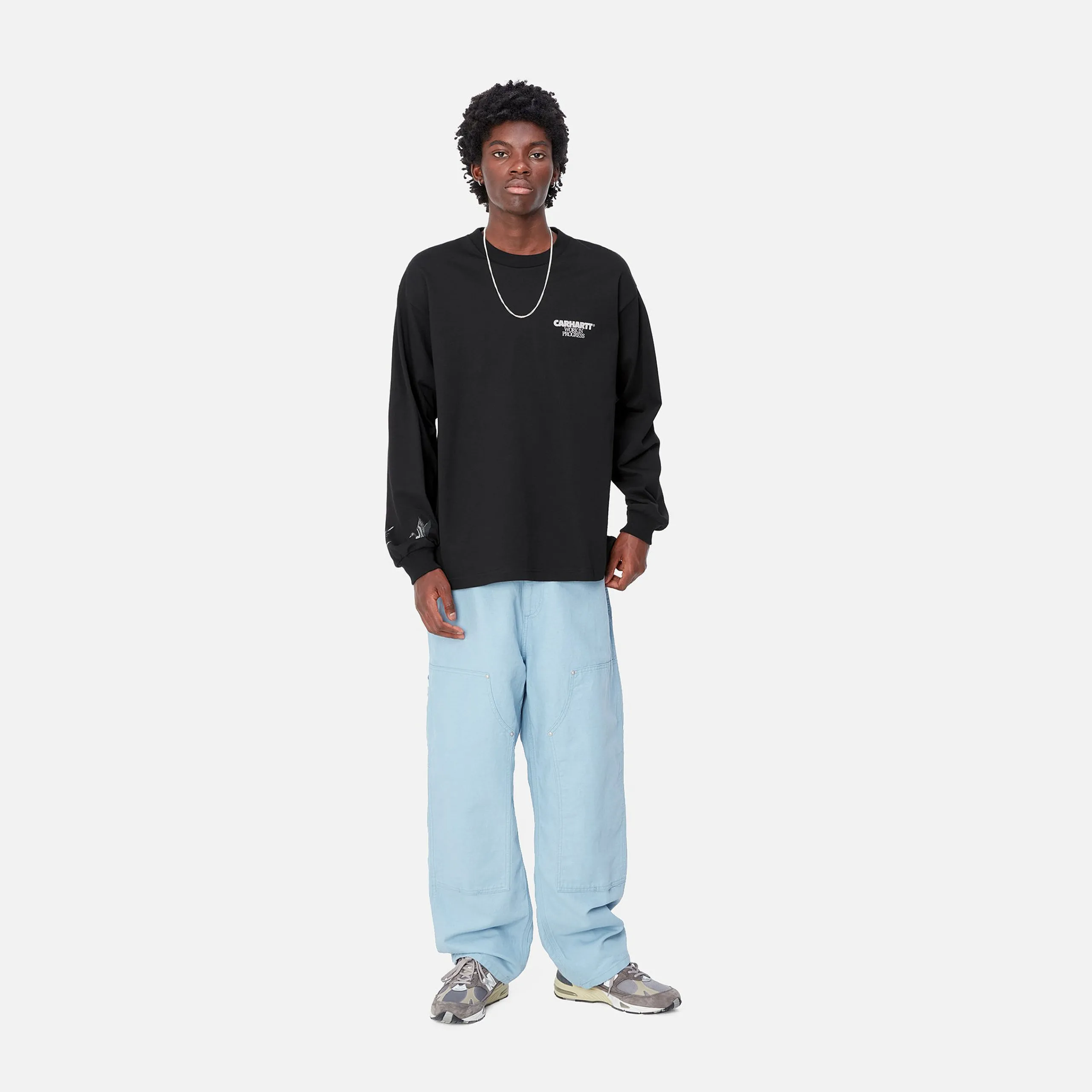 T-Shirts & Polos>Carhartt WIP L/S Ducks T-Shirt Black