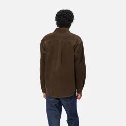 Hemden>Carhartt WIP L/S Flint Shirt Chocolate