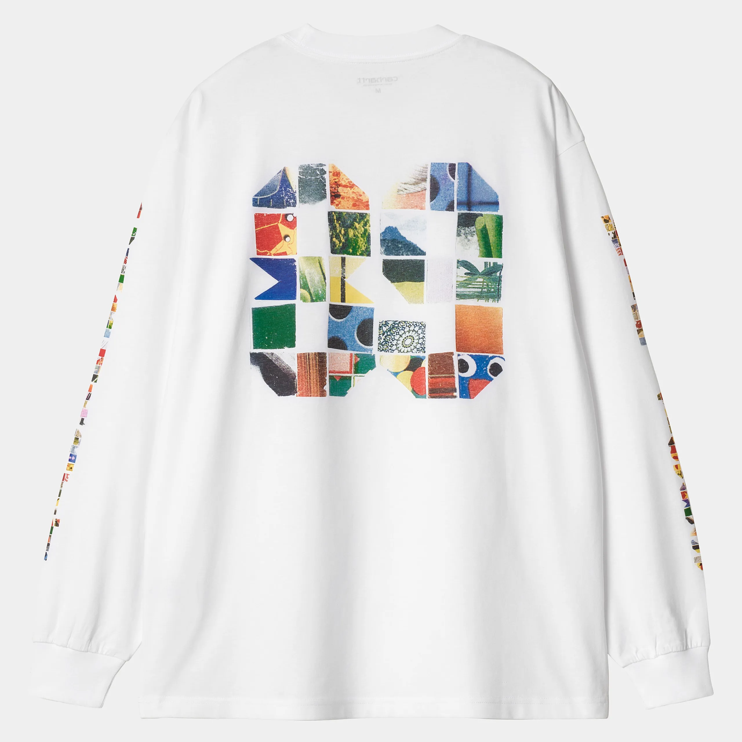 T-Shirts & Polos>Carhartt WIP L/S Machine 89 T-Shirt White