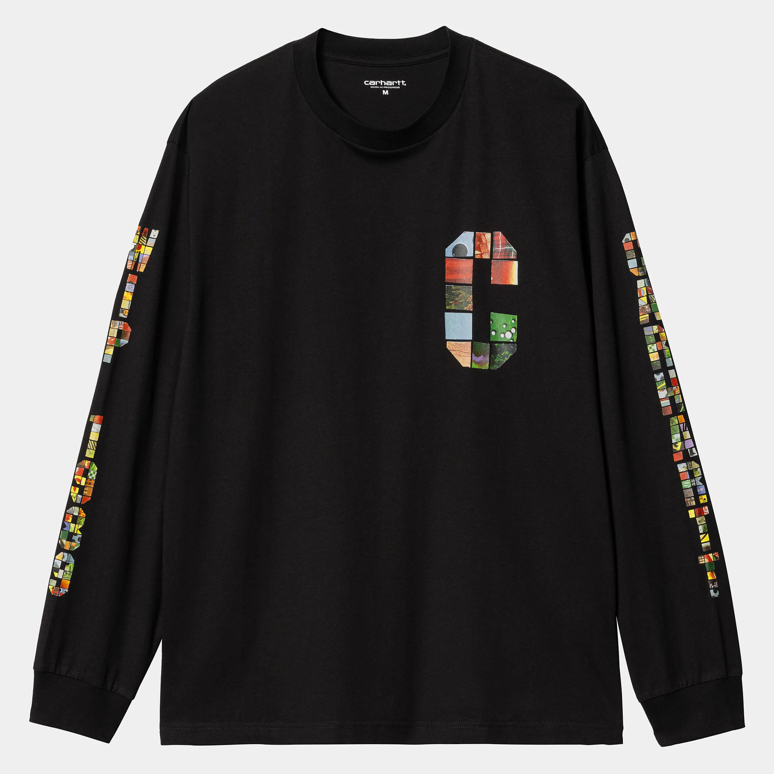 T-Shirts & Polos>Carhartt WIP L/S Machine 89 T-Shirt Black