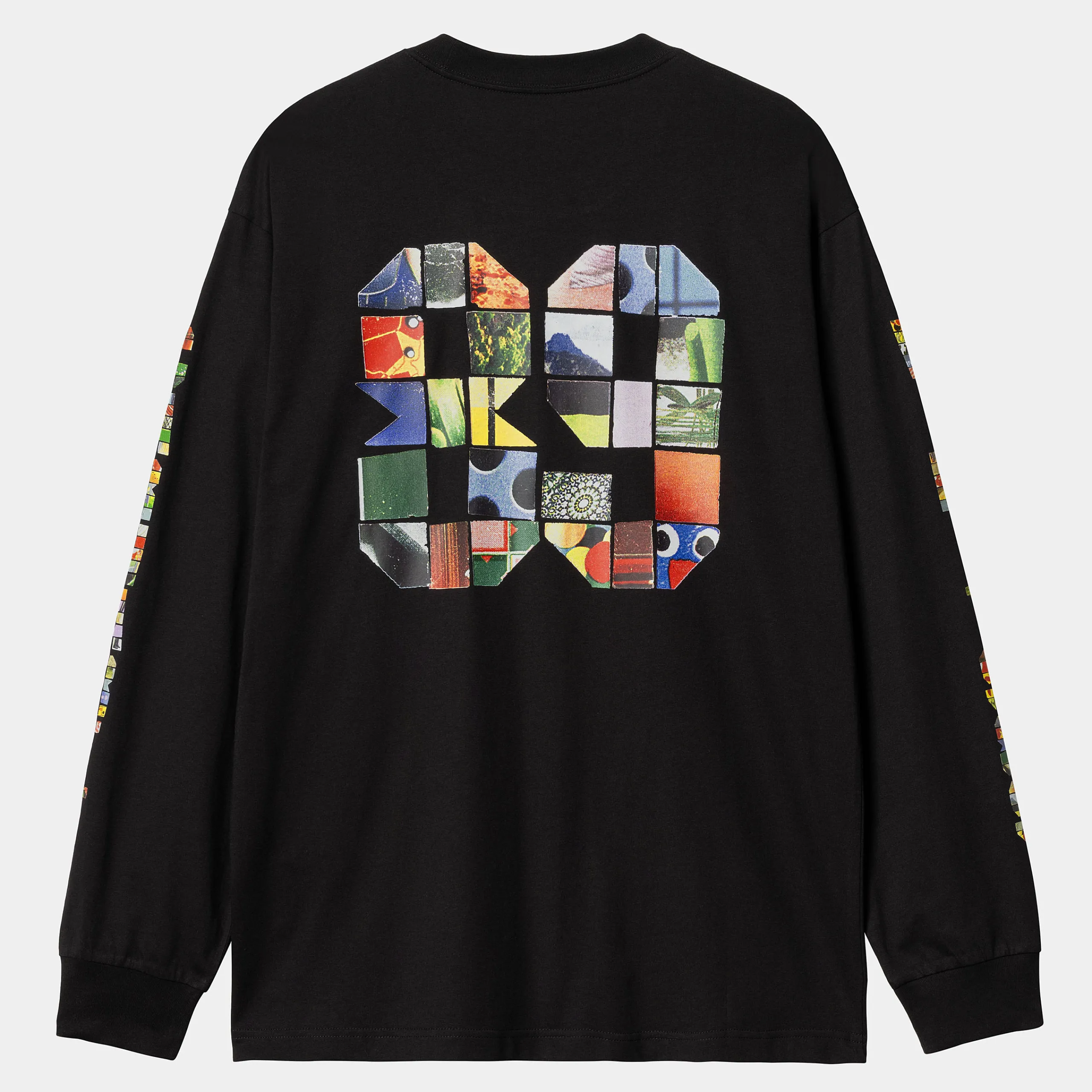 T-Shirts & Polos>Carhartt WIP L/S Machine 89 T-Shirt Black