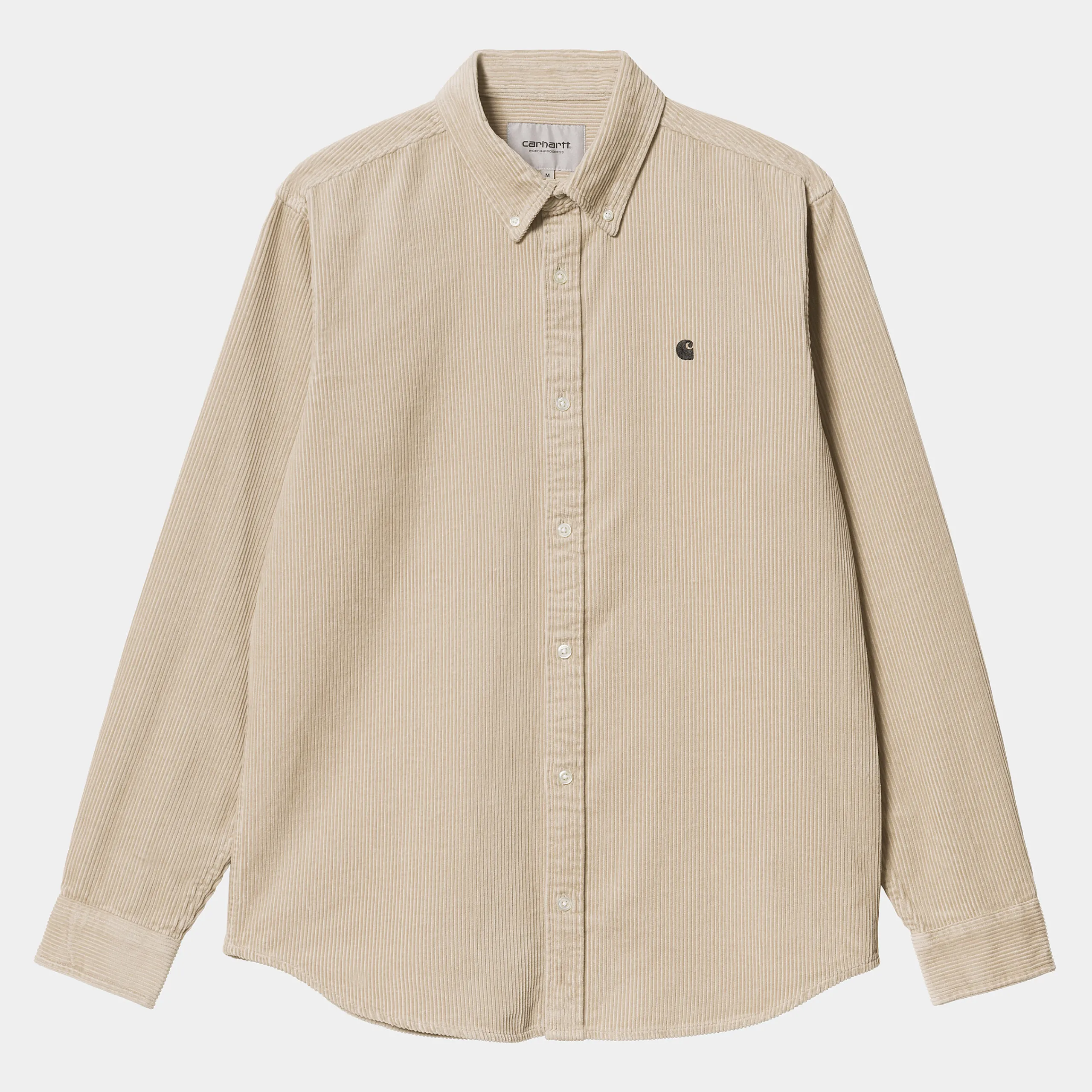 Hemden>Carhartt WIP L/S Madison Cord Shirt Wall / Black