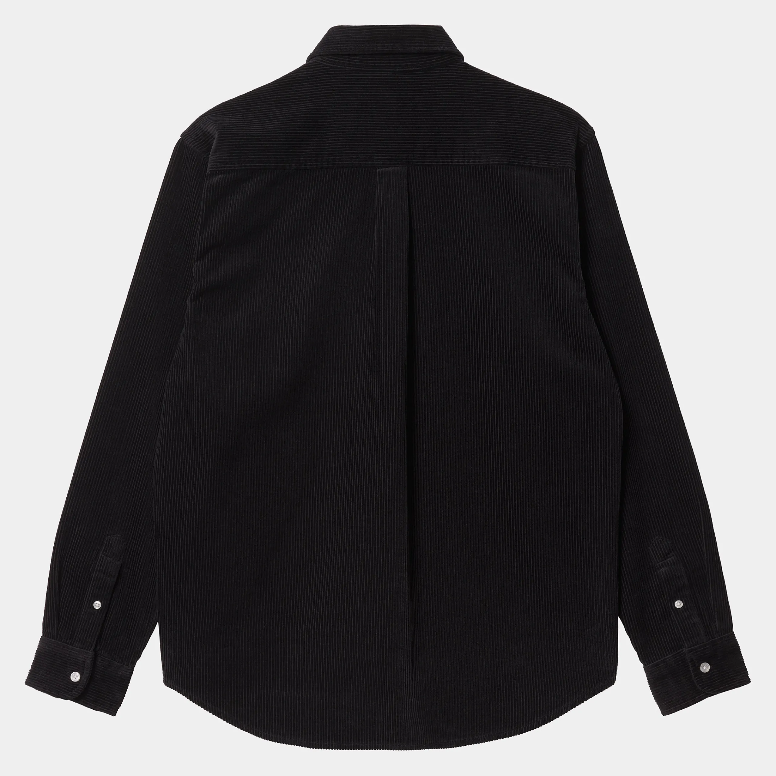 Hemden>Carhartt WIP L/S Madison Cord Shirt Black / Wax