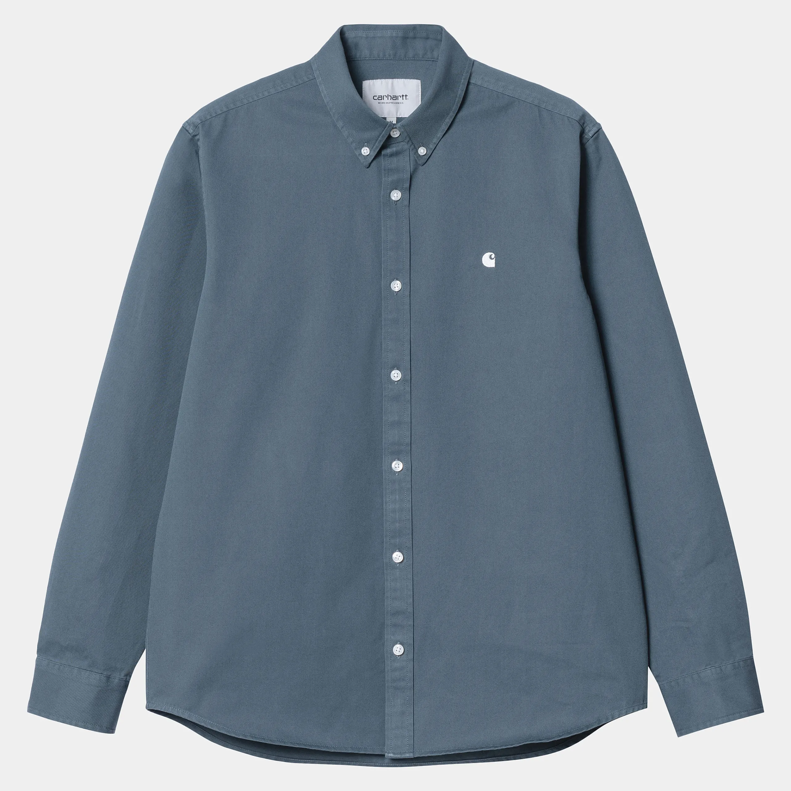 Hemden>Carhartt WIP L/S Madison Shirt Positano / Wax