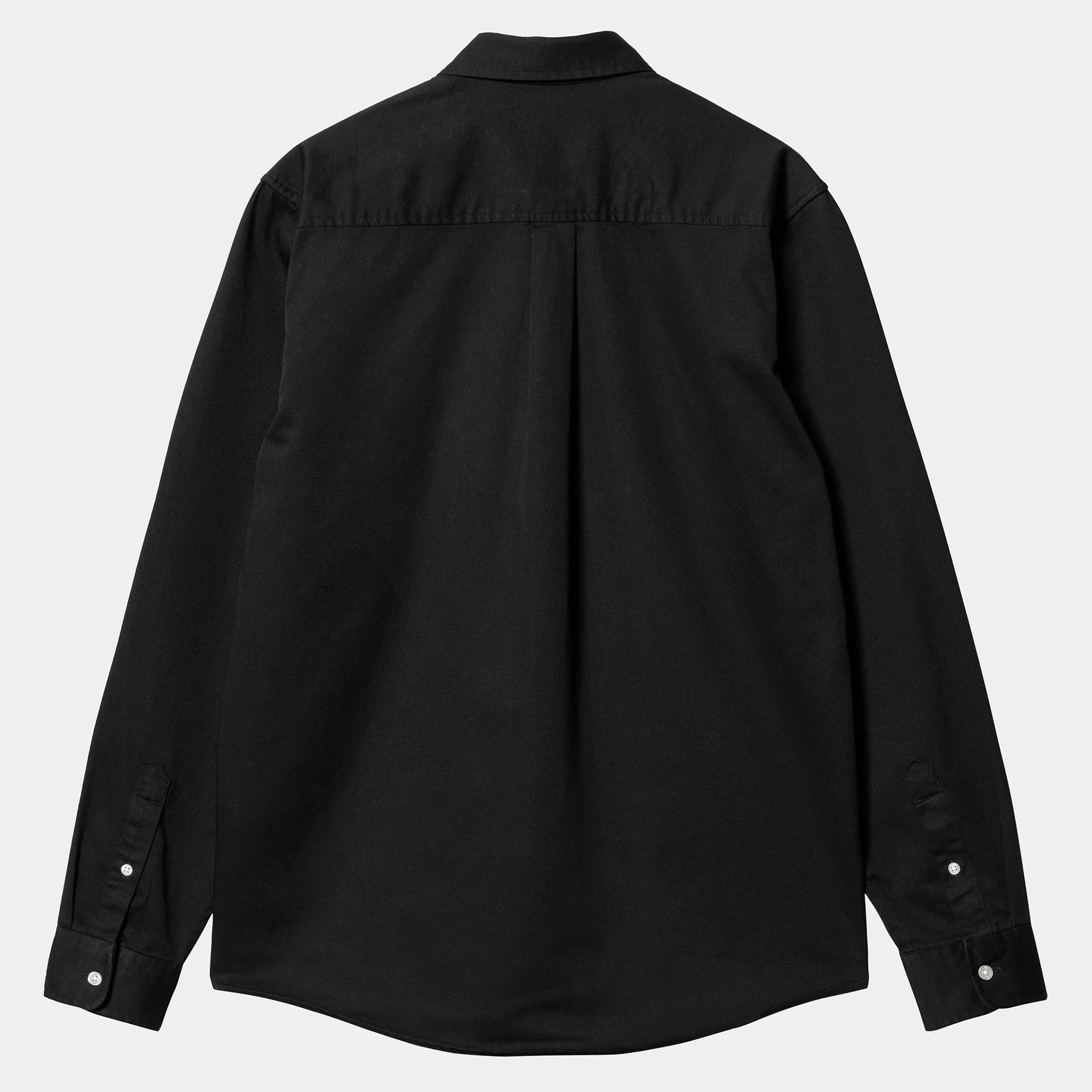 Hemden>Carhartt WIP L/S Madison Shirt Black / Wax