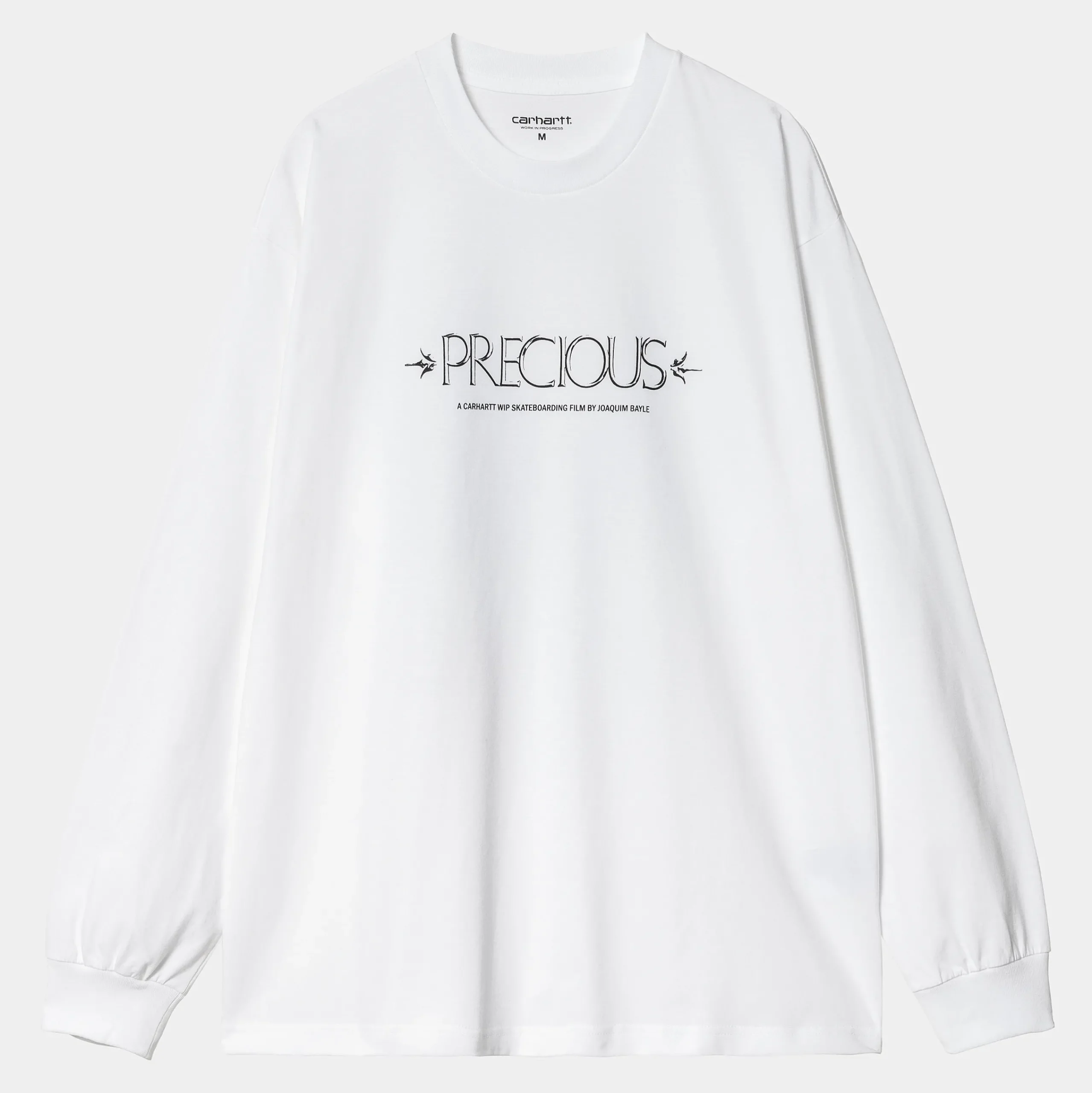 T-Shirts & Polos>Carhartt WIP L/S Precious T-Shirt White