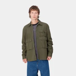 Hemden>Carhartt WIP L/S Tracker Shirt Office Green