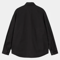 Hemden>Carhartt WIP L/S Tracker Shirt Black