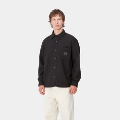 Hemden>Carhartt WIP L/S Truman Shirt Chocolate / Black