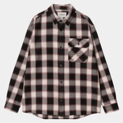 Hemden>Carhartt WIP L/S Witten Shirt Witten Check, Moonbeam