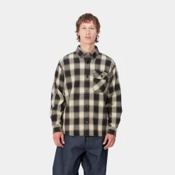 Hemden>Carhartt WIP L/S Witten Shirt Witten Check, Wall