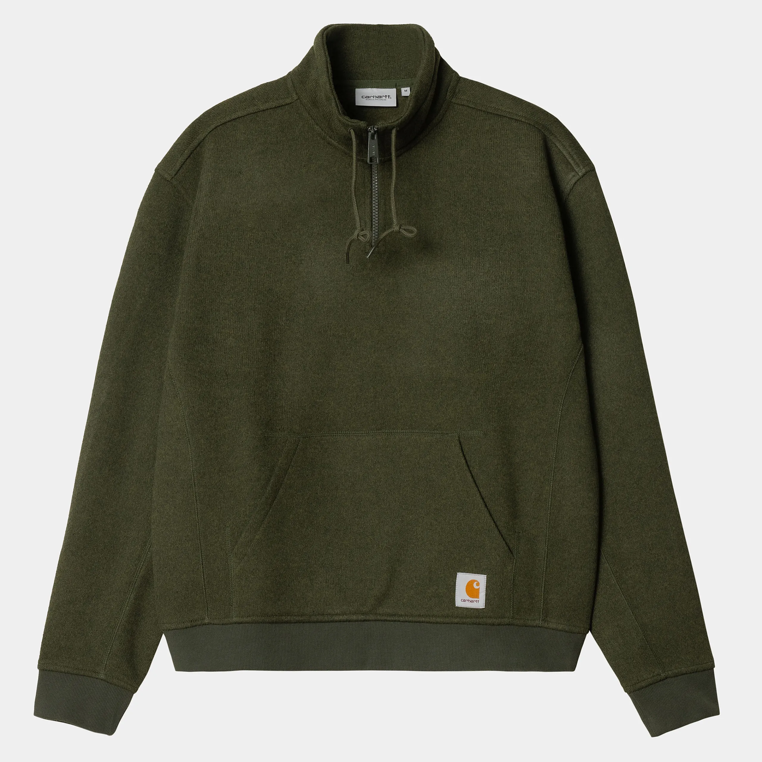 Sweats>Carhartt WIP Luther Half Zip Sweat Tarragon Heather