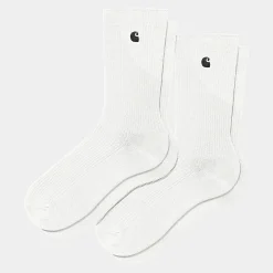 Accessoires|Accessoires>Carhartt WIP Madison Pack Socks White / Black + White / Black