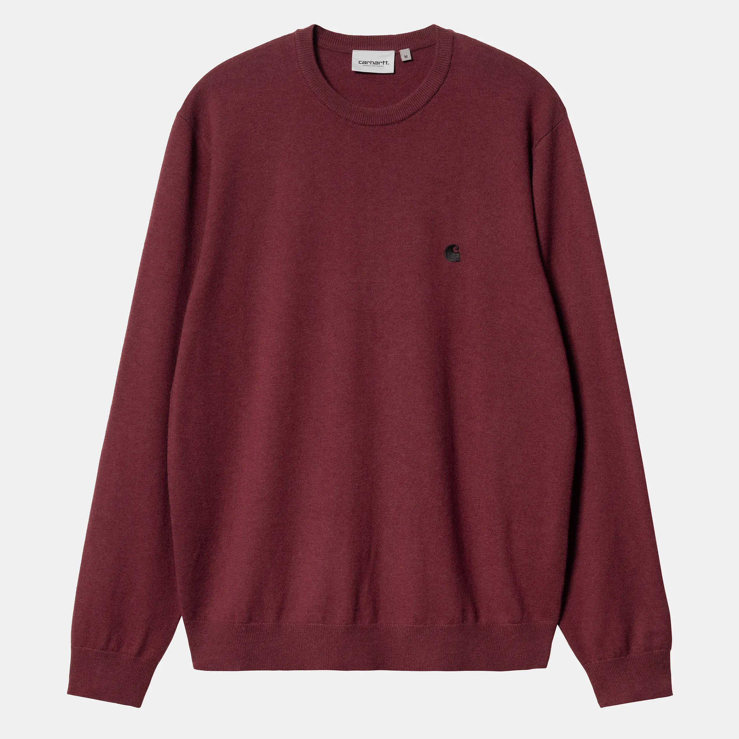Strick>Carhartt WIP Madison Sweater Malbec / Black