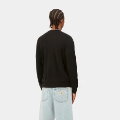 Strick>Carhartt WIP Madison Sweater Black / Wax