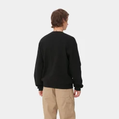 Sweats>Carhartt WIP Main Basics Sweat Black / White