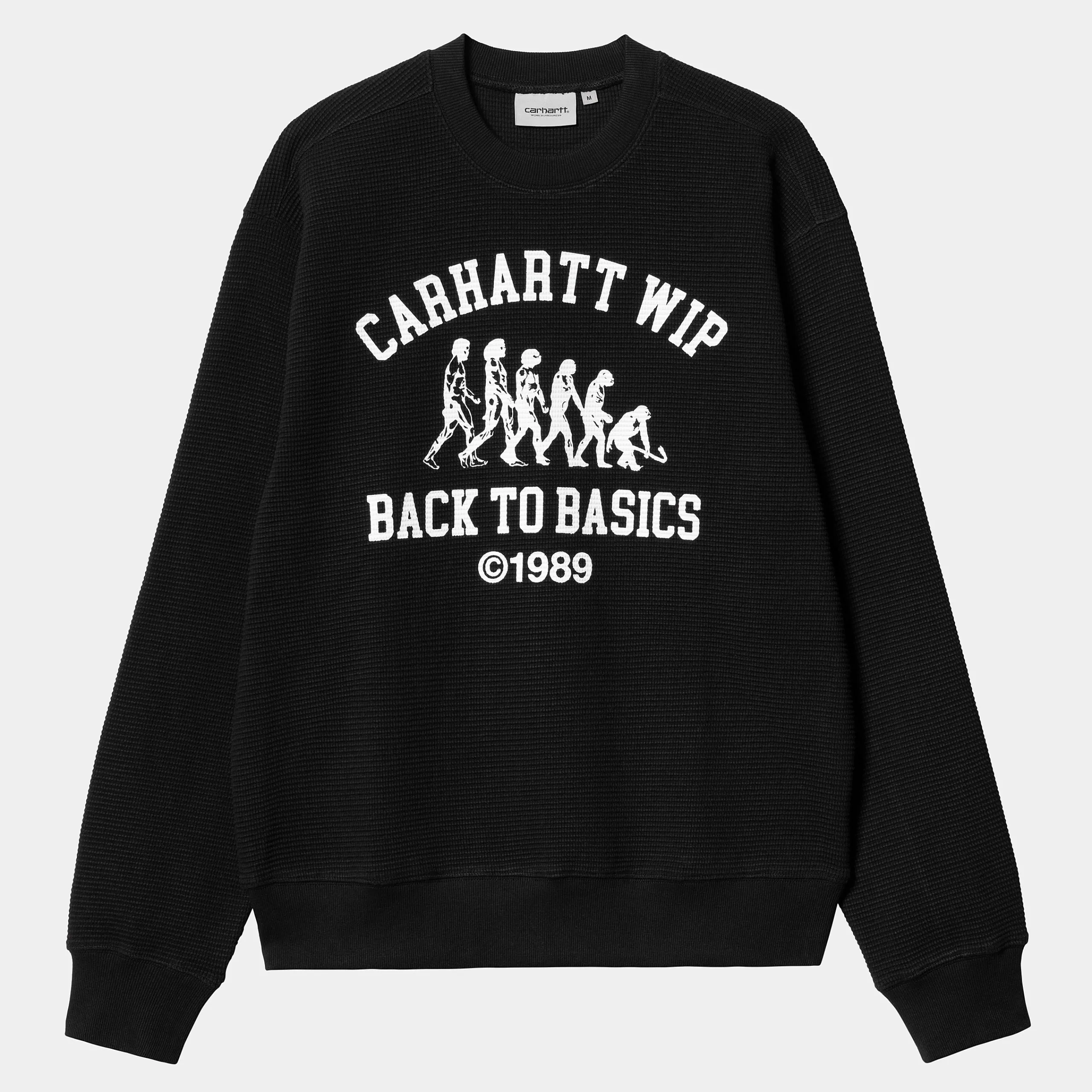 Sweats>Carhartt WIP Main Basics Sweat Black / White