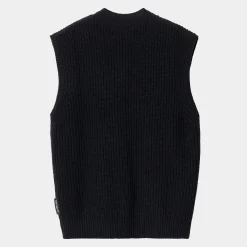 Strick>Carhartt WIP Marlon Vest Sweater Dark Navy