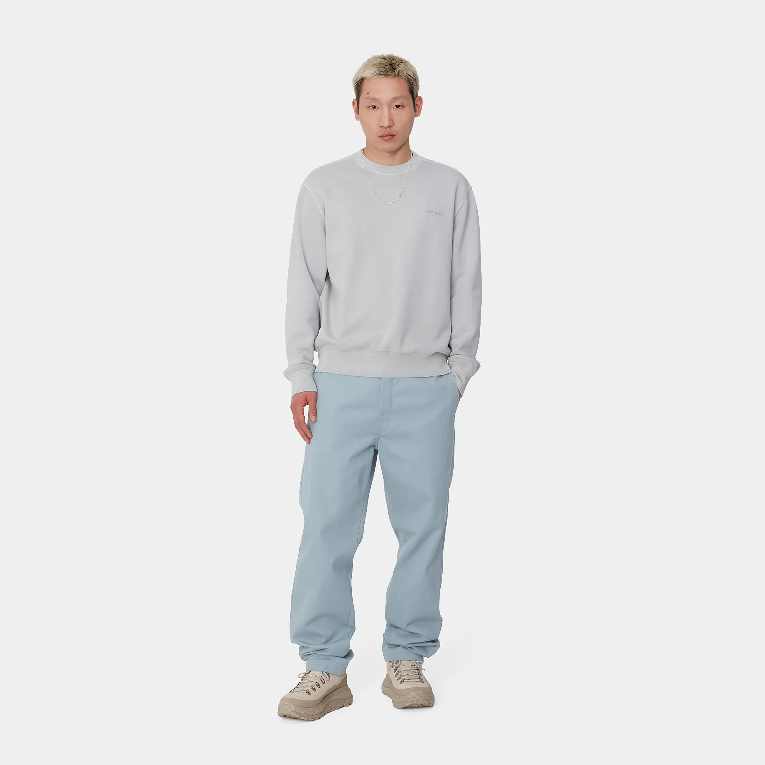 Hosen>Carhartt WIP Master Pant Misty Sky