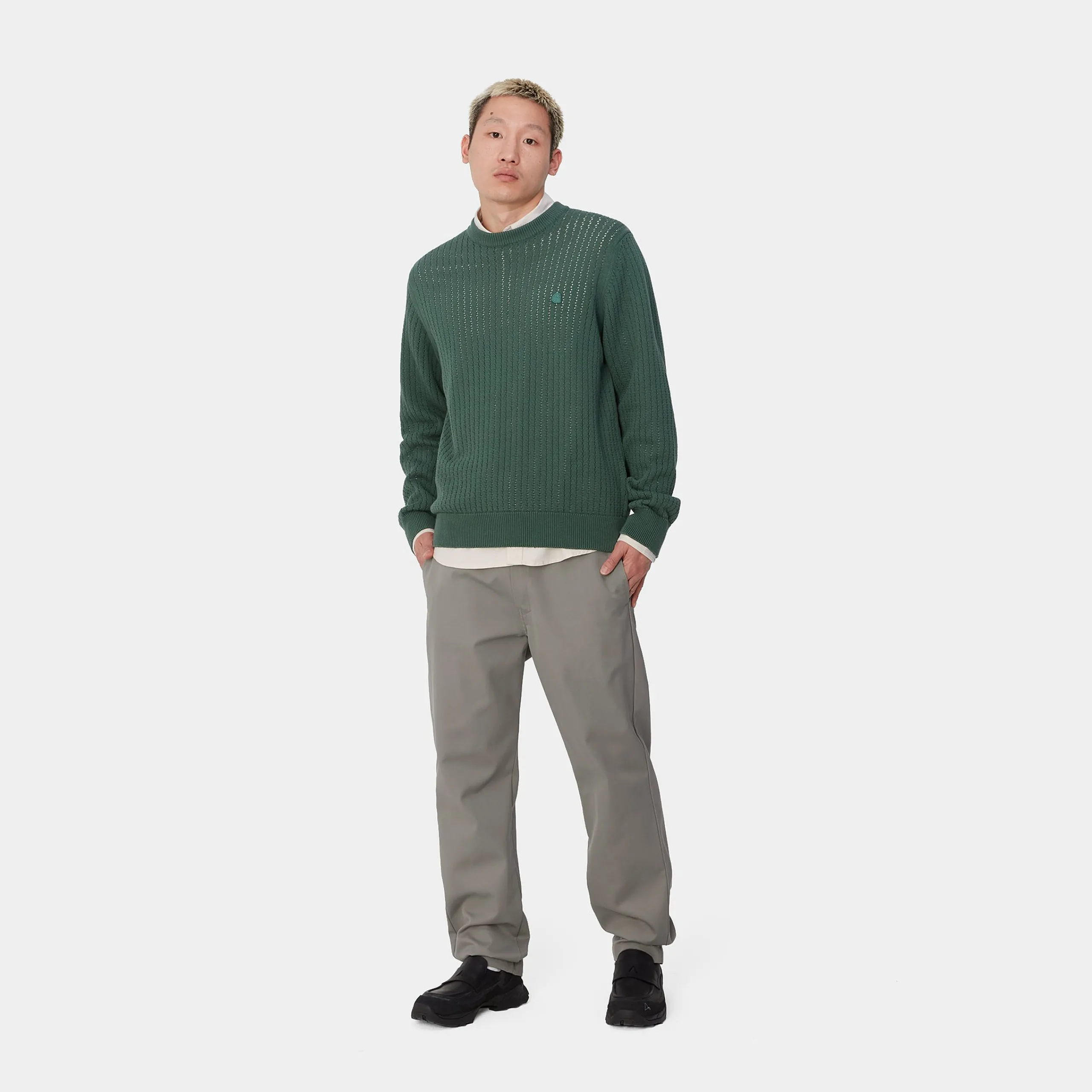 Hosen>Carhartt WIP Master Pant Misty Grey