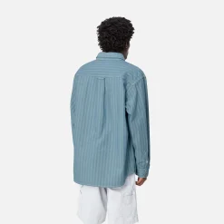 Jacken & Mäntel|Hemden>Carhartt WIP Menard Shirt Jac Blue