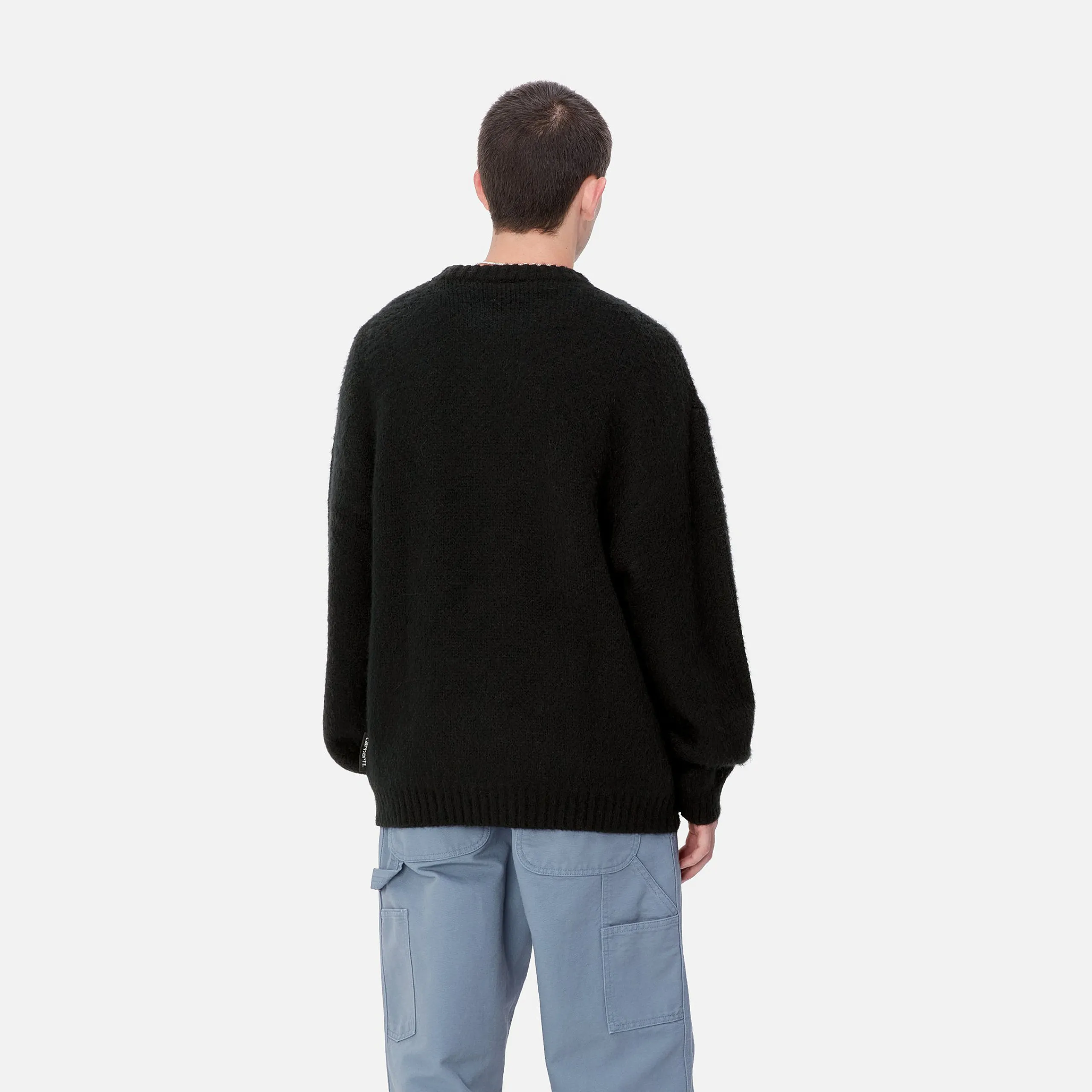 Strick>Carhartt WIP Merton Sweater Black