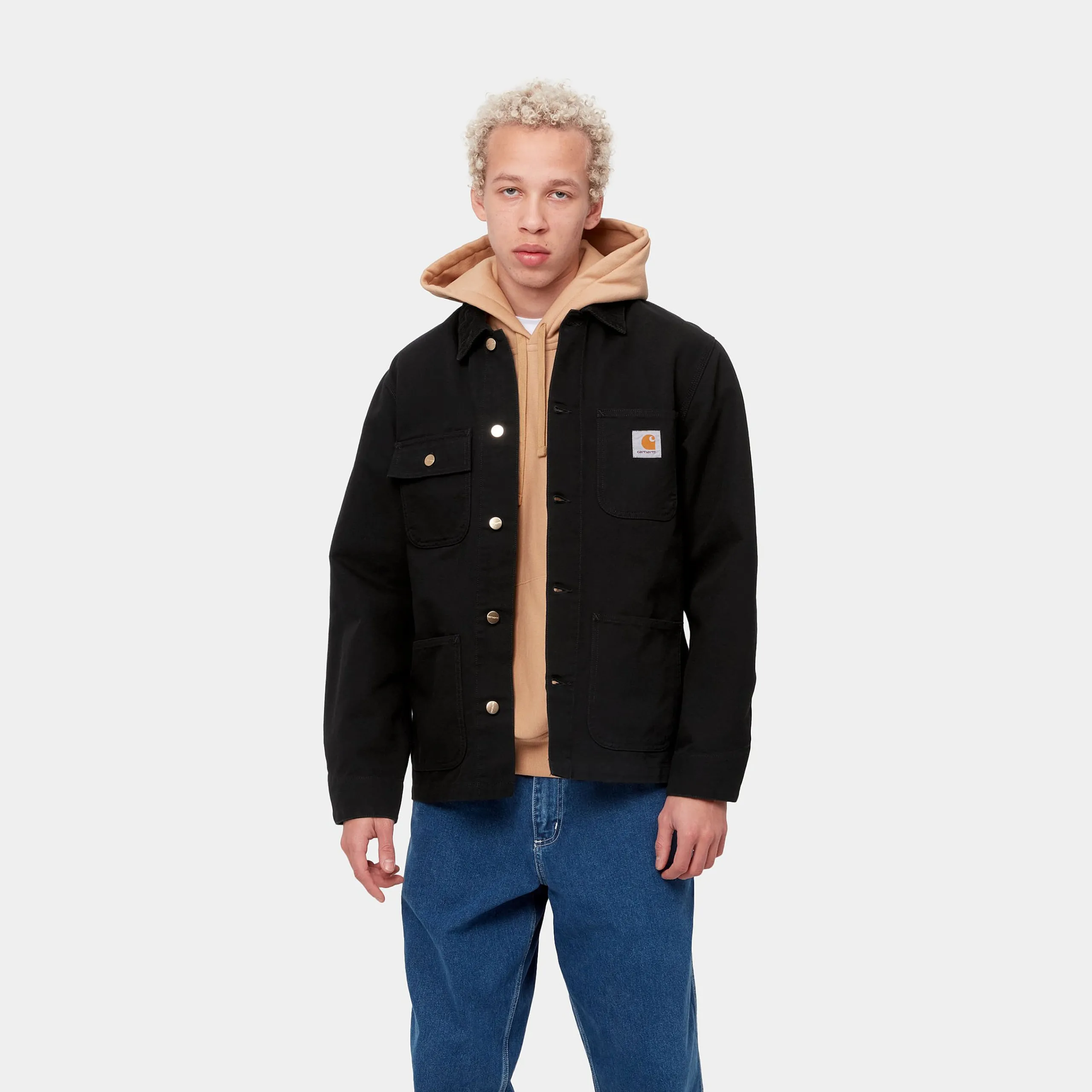 Jacken & Mäntel>Carhartt WIP Michigan Coat (Summer) Black / Black