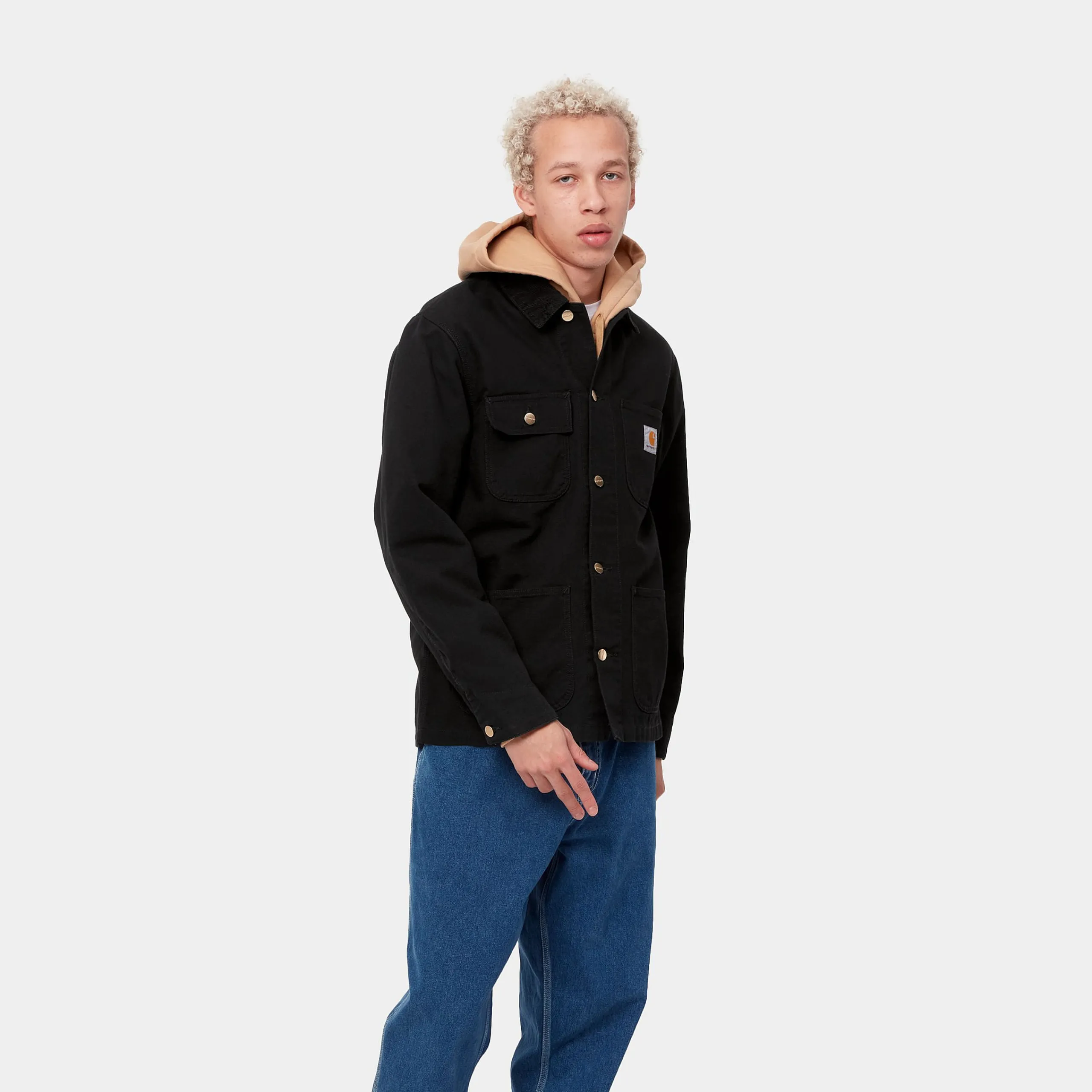 Jacken & Mäntel>Carhartt WIP Michigan Coat (Summer) Black / Black