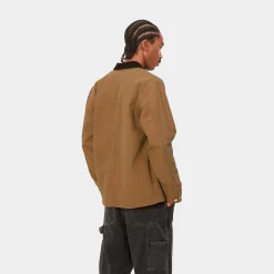 Jacken & Mäntel>Carhartt WIP Michigan Coat (Summer) Hamilton Brown / Tobacco
