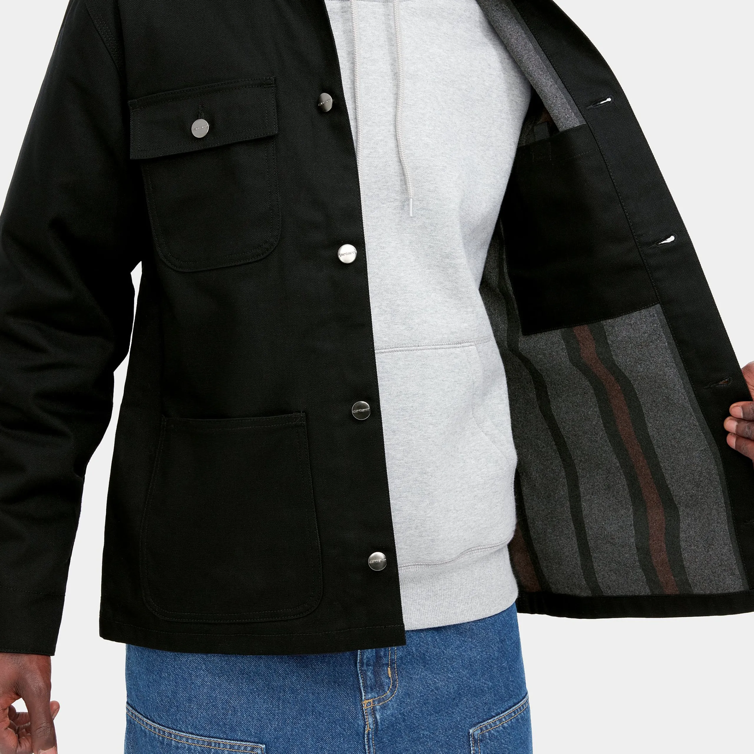 Jacken & Mäntel>Carhartt WIP Michigan Coat (Winter) Black / Black