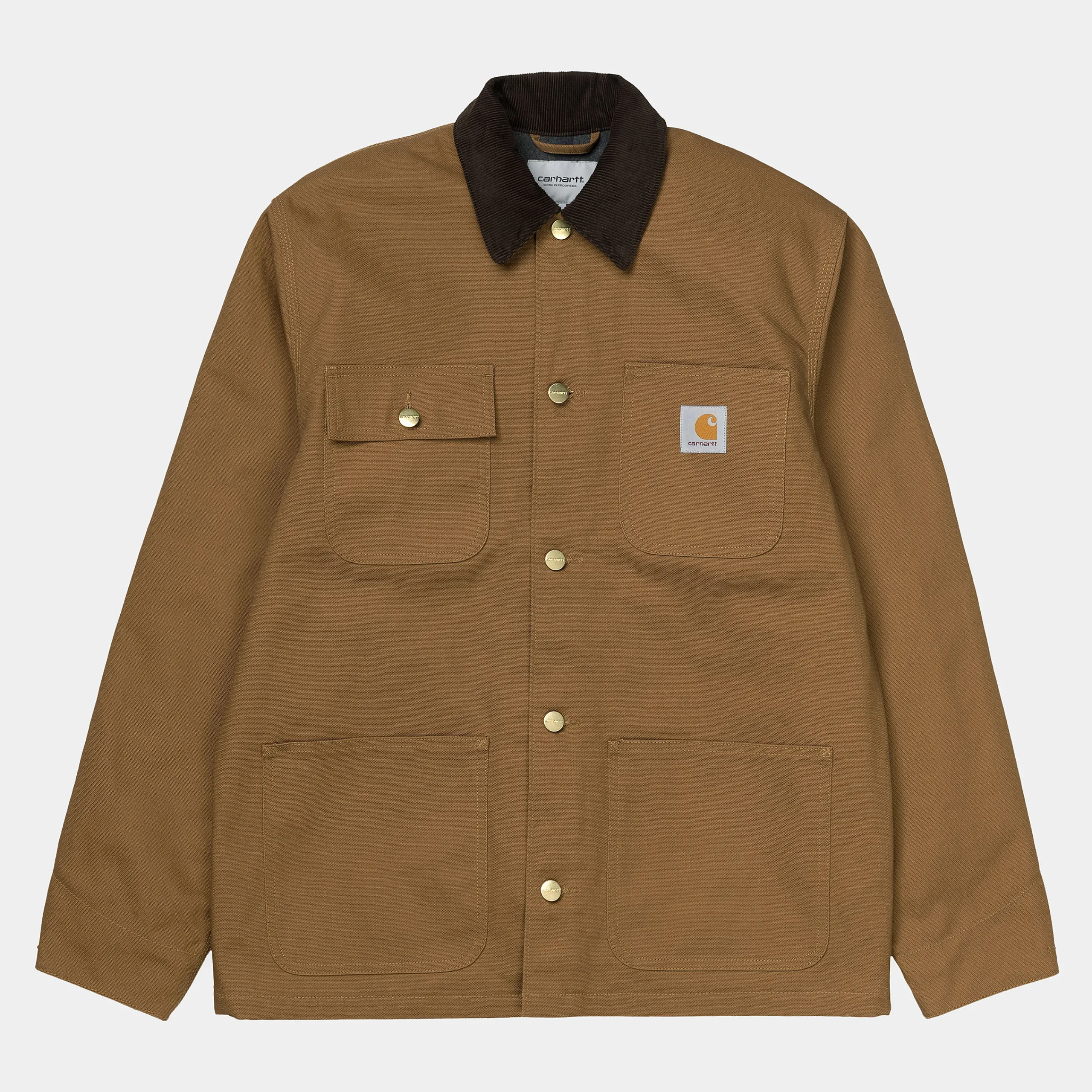 Jacken & Mäntel>Carhartt WIP Michigan Coat (Winter) Hamilton Brown / Tobacco
