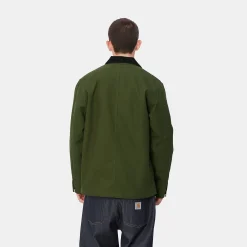 Jacken & Mäntel>Carhartt WIP Michigan Coat (Winter) Tarragon / Black
