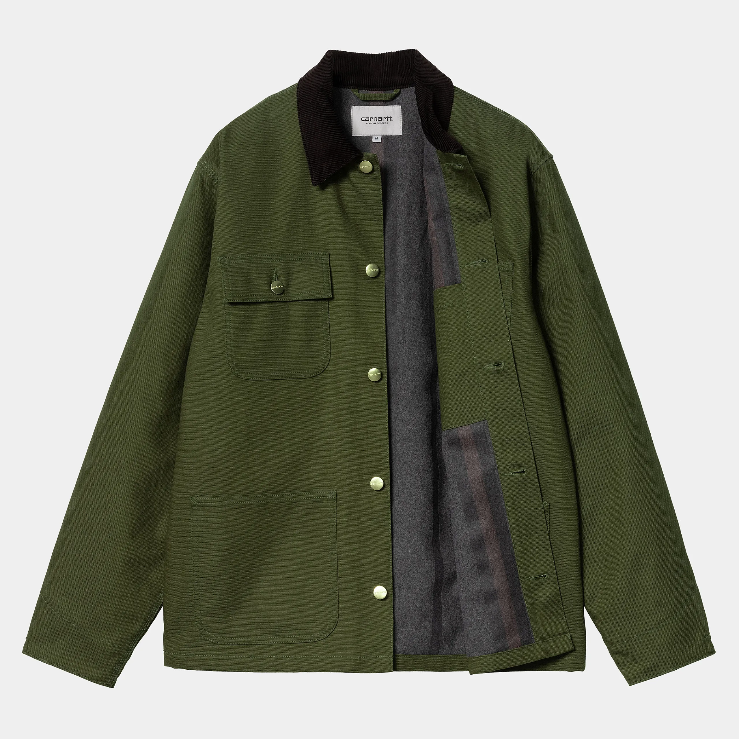 Jacken & Mäntel>Carhartt WIP Michigan Coat (Winter) Tarragon / Black