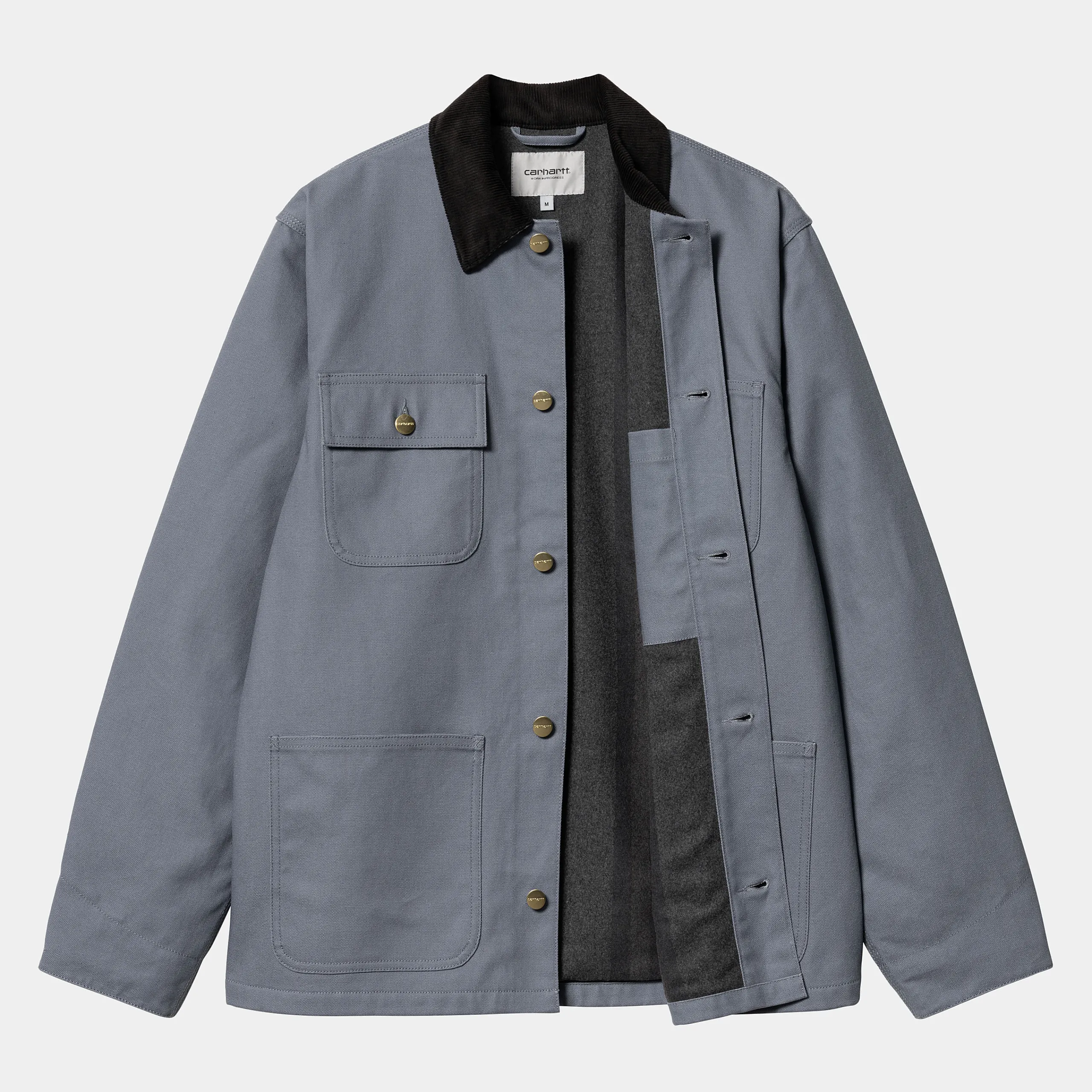 Jacken & Mäntel>Carhartt WIP Michigan Coat (Winter) Dove Grey / Black