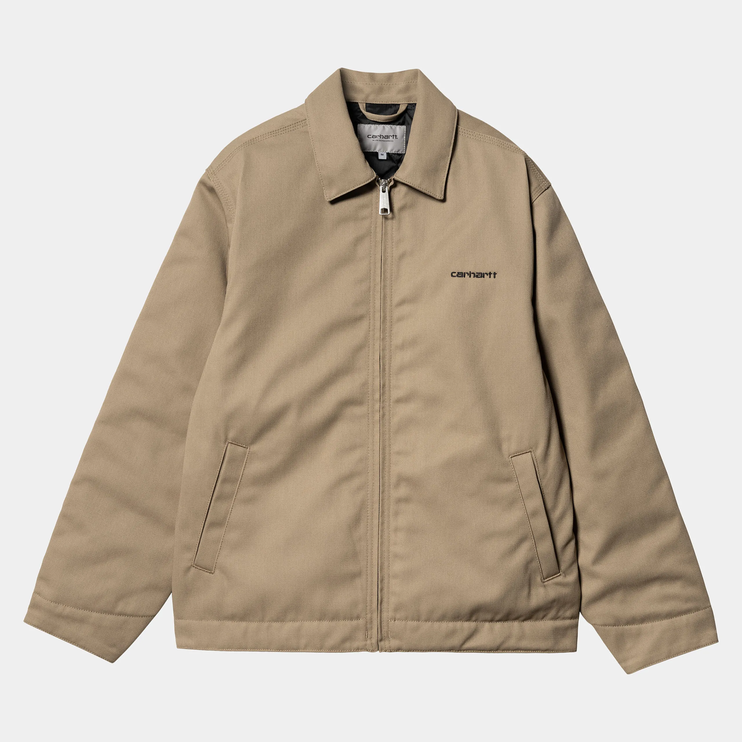 Jacken & Mäntel>Carhartt WIP Module Script Jacket Leather / Black