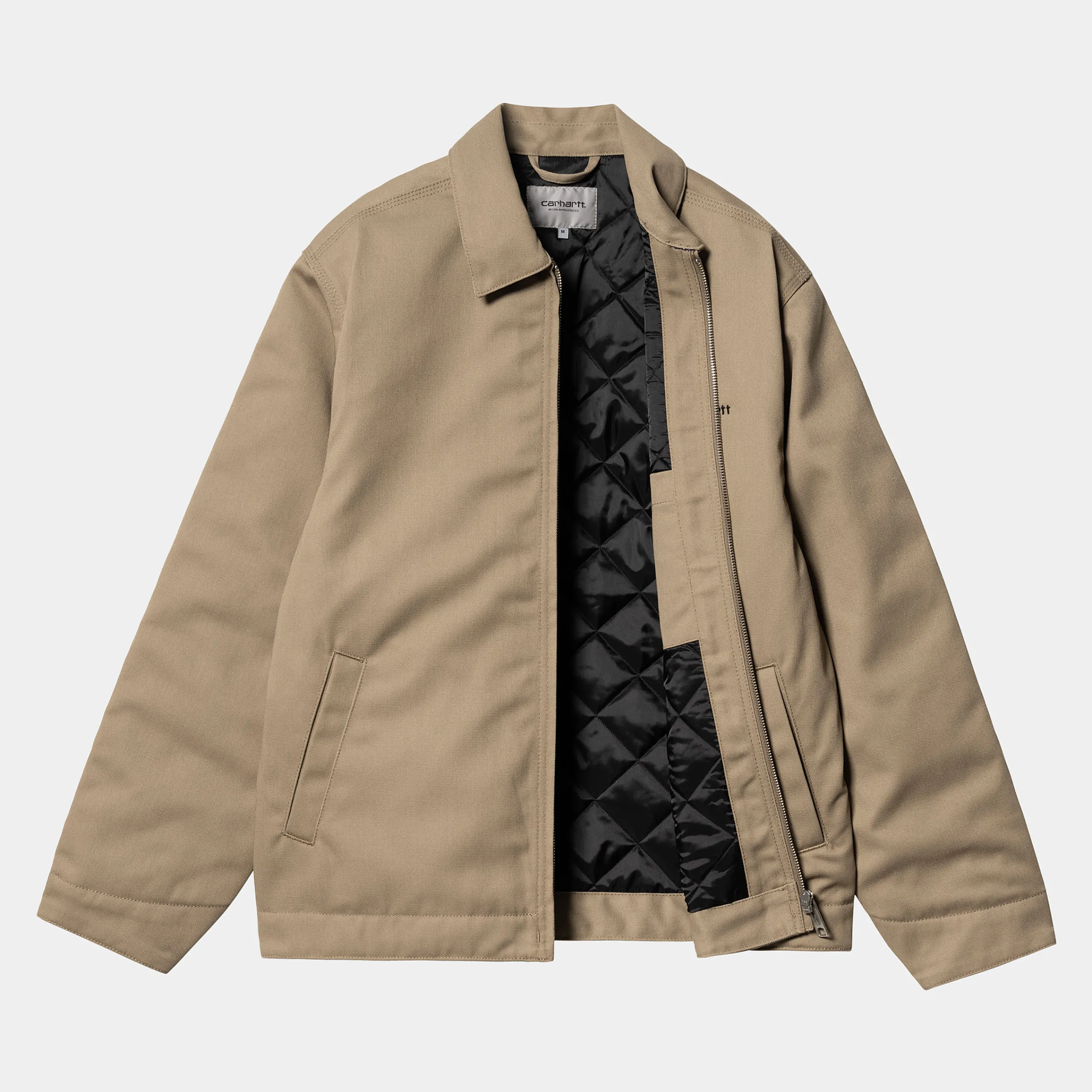 Jacken & Mäntel>Carhartt WIP Module Script Jacket Leather / Black