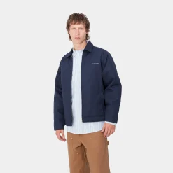 Jacken & Mäntel>Carhartt WIP Module Script Jacket Air Force Blue / White