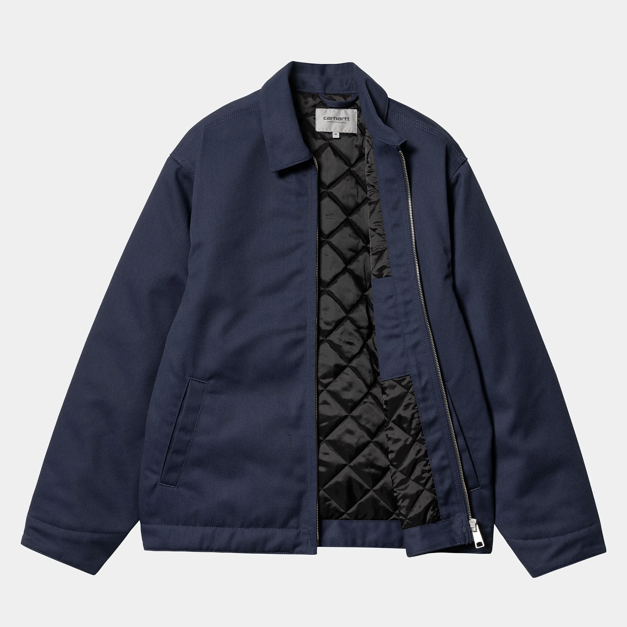 Jacken & Mäntel>Carhartt WIP Module Script Jacket Air Force Blue / White