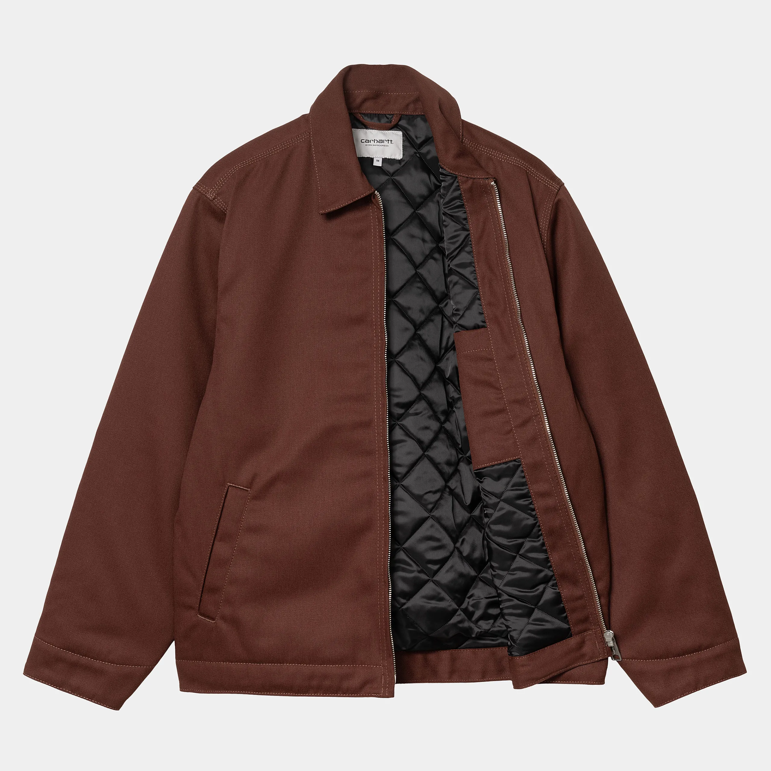Jacken & Mäntel>Carhartt WIP Module Script Jacket Offroad / White