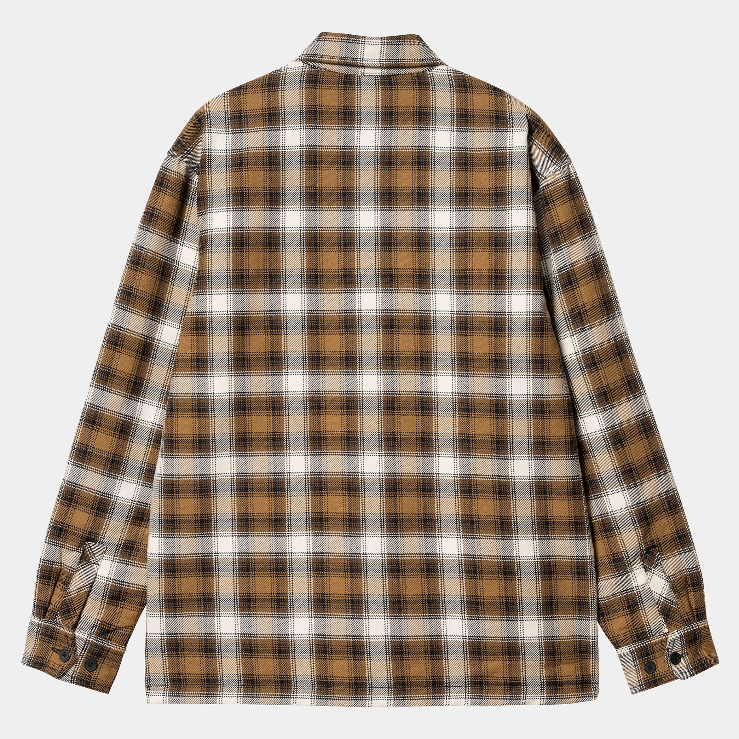 Jacken & Mäntel|Hemden>Carhartt WIP Monahan Shirt Jac Monahan Check, Hamilton Brown