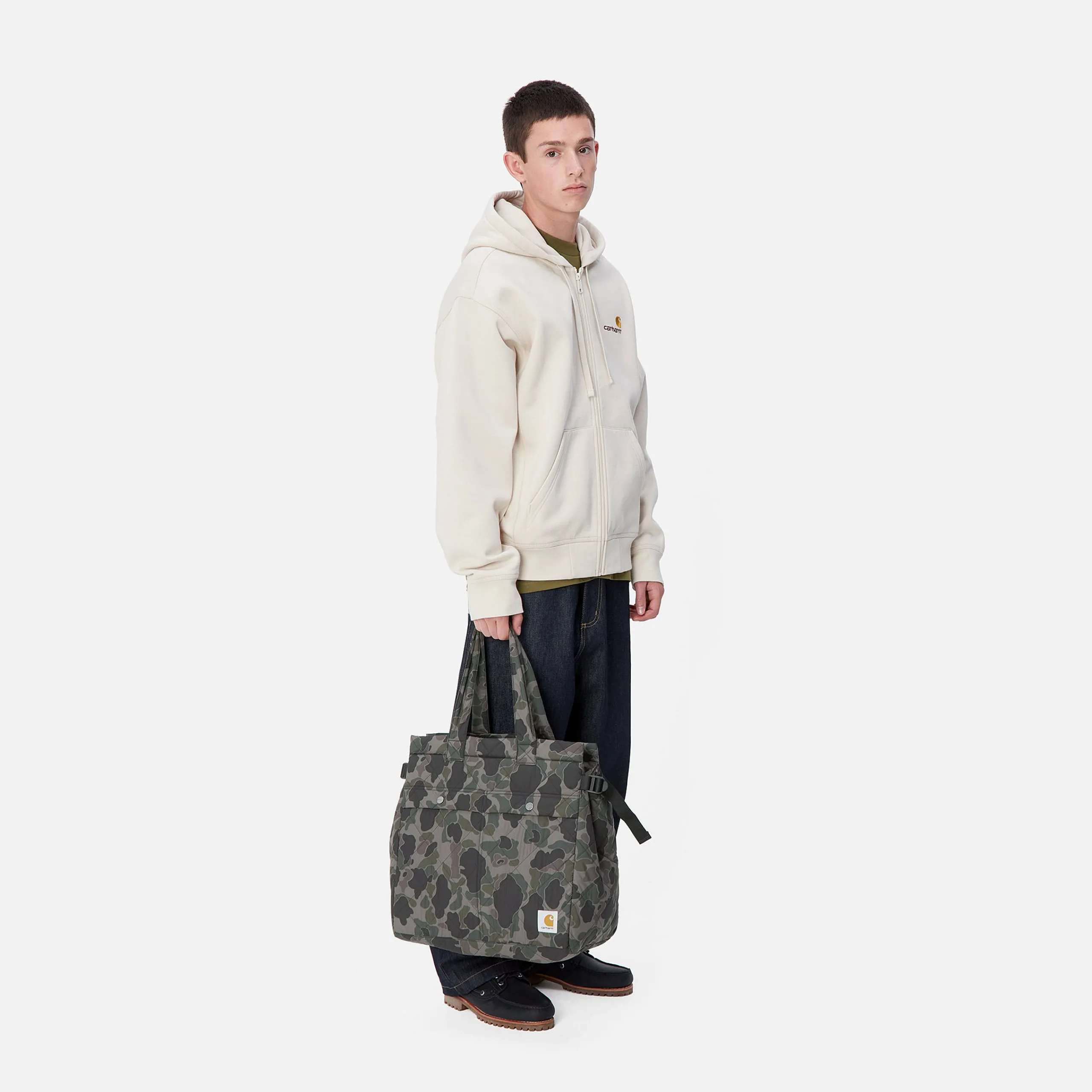Accessoires|Accessoires>Carhartt WIP Myton Travel Tote Camo Duck, Grey