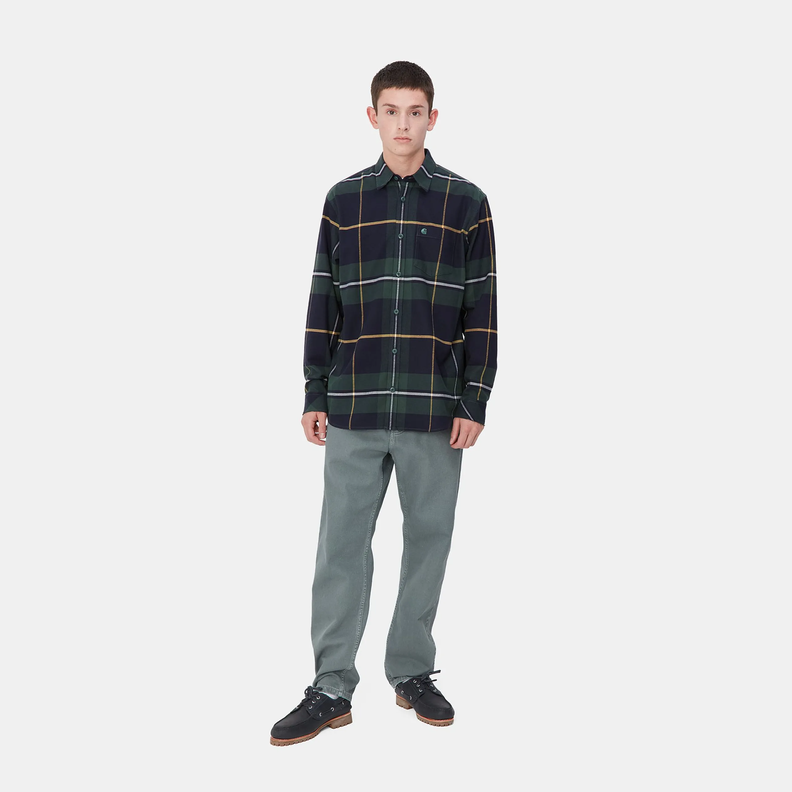 Hosen>Carhartt WIP Newel Pant Dove Grey