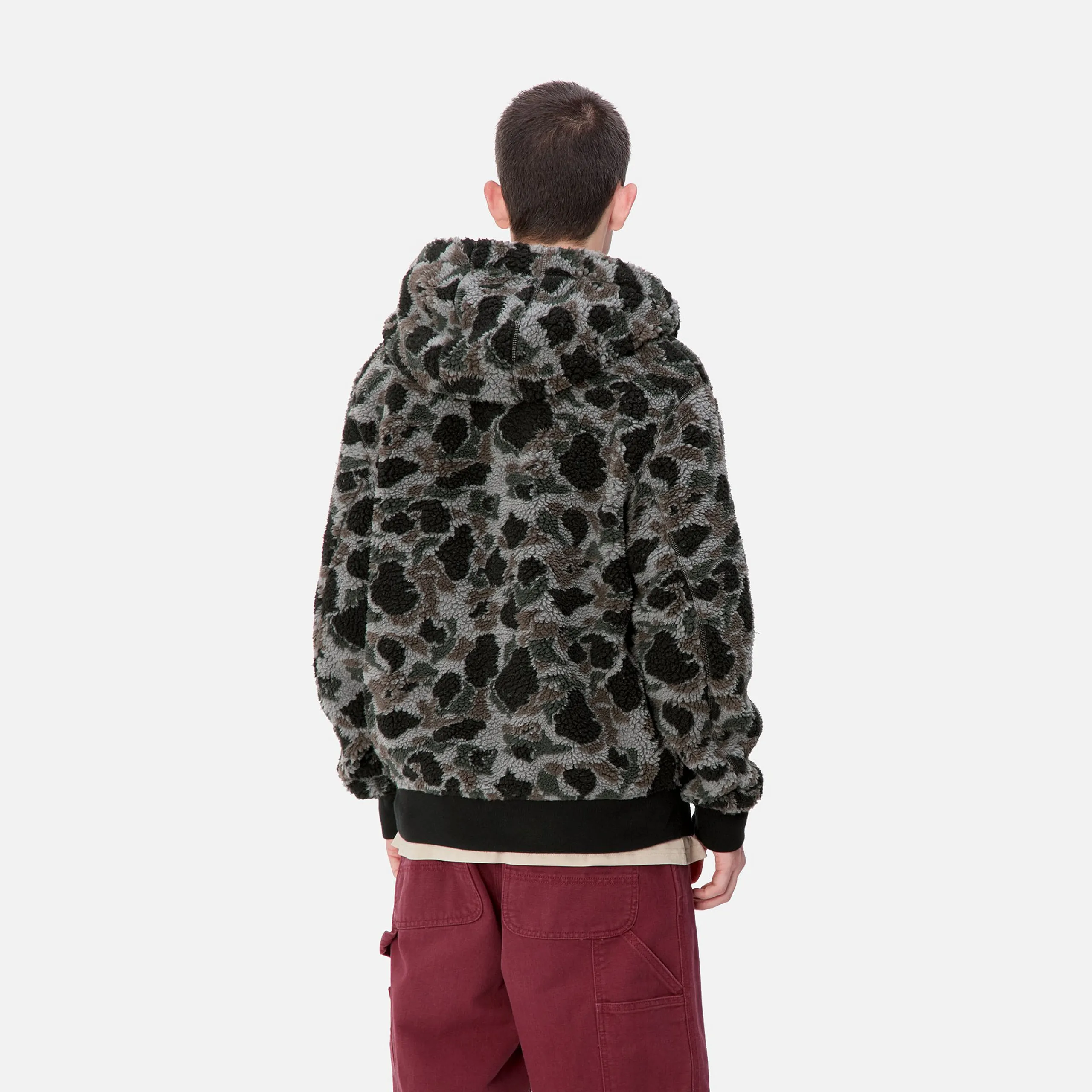 Jacken & Mäntel>Carhartt WIP OG Active Liner Camo Duck Jacquard, Grey
