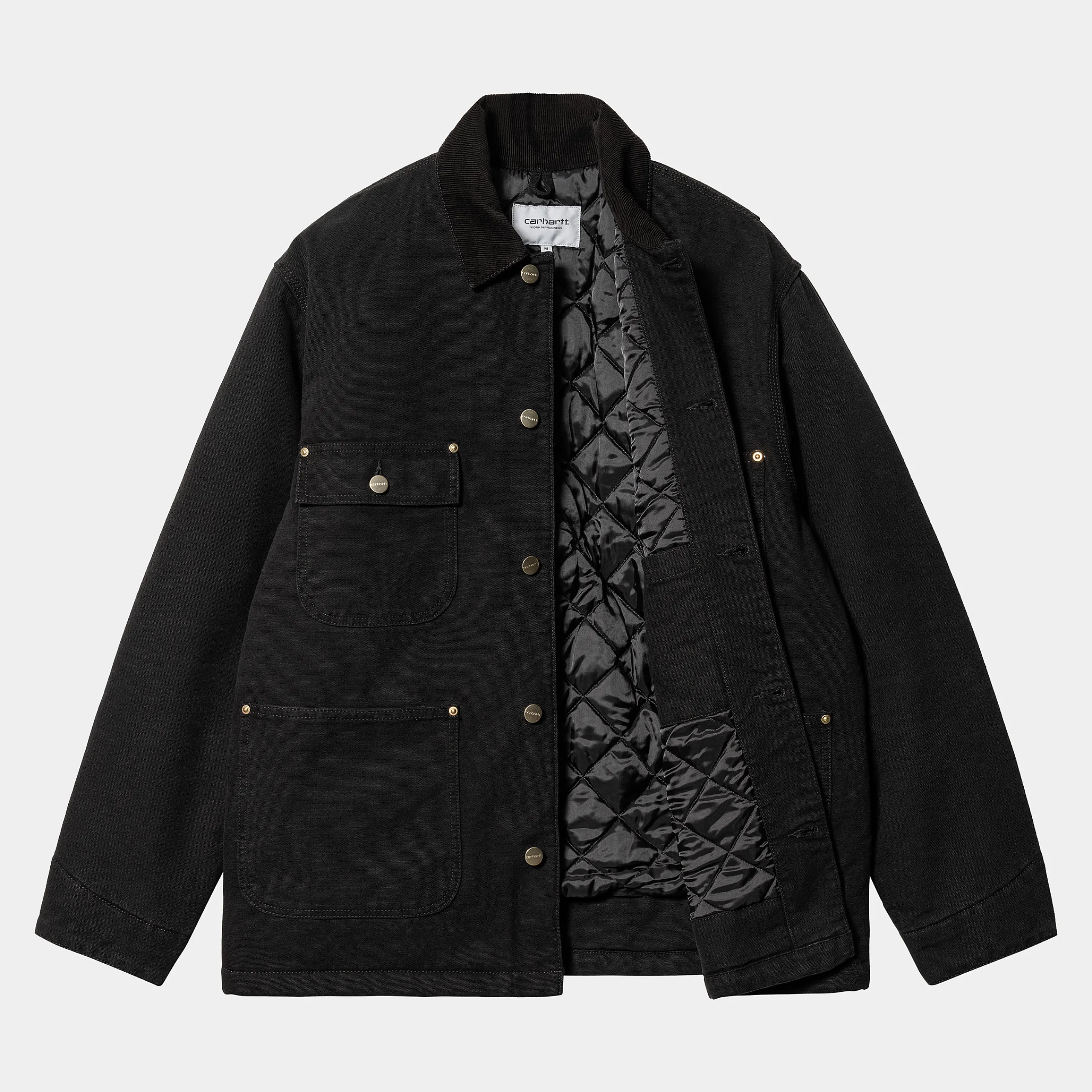 Jacken & Mäntel>Carhartt WIP OG Chore Coat Black / Black